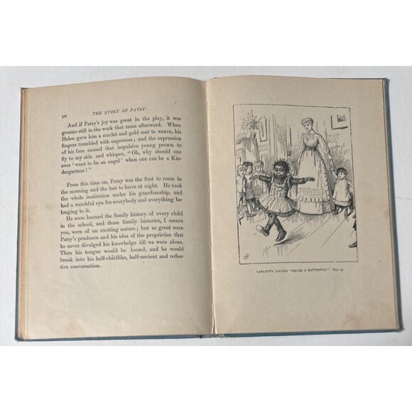 THE STORY of PATSY Kate Douglas Wiggin 1st Ed 1889 Houghton Mifflin Co illust HC - Picture 11 of 15